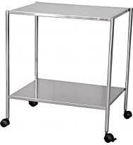 Mesa carrinho auxiliar inox da Cozisteel